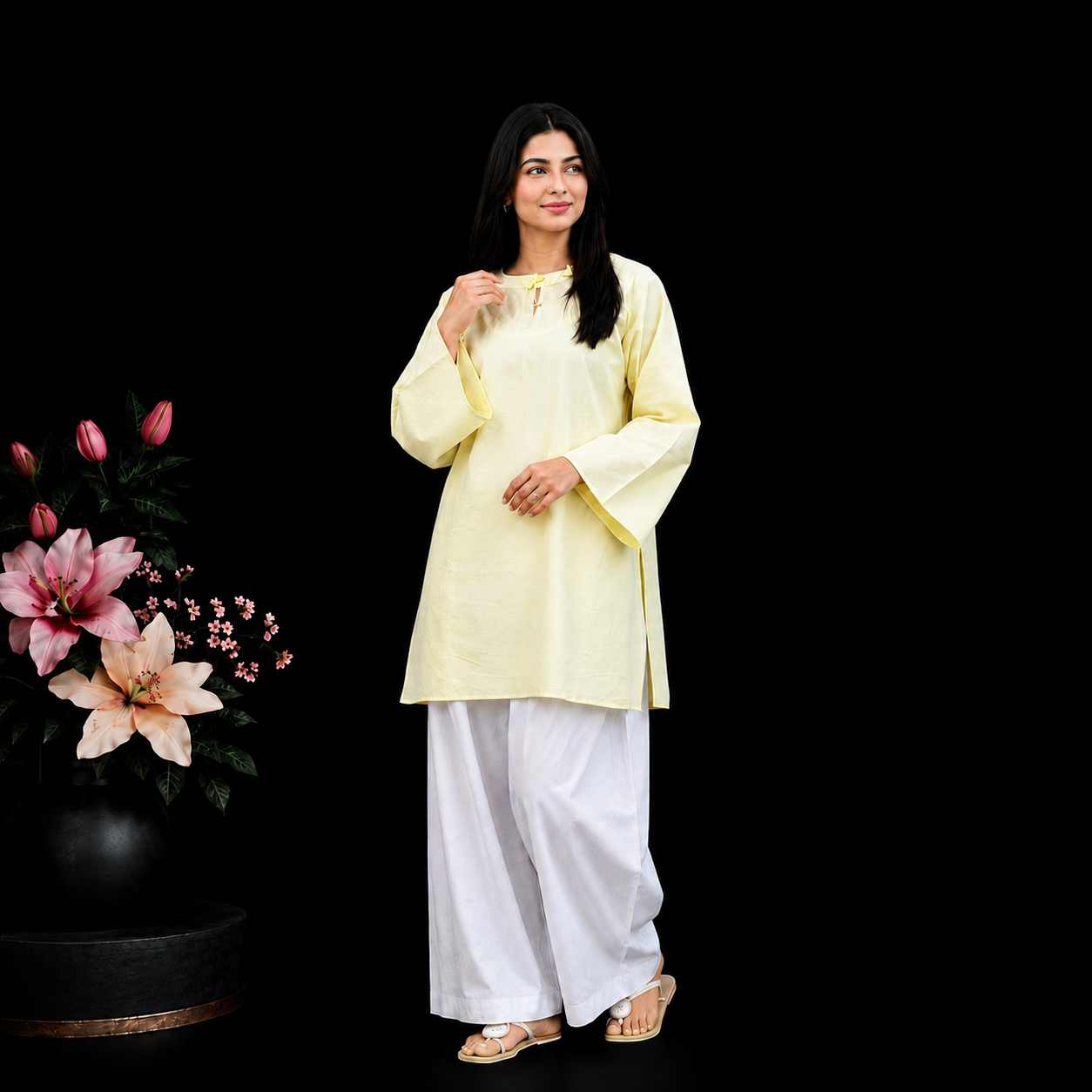 Buttercream Breeze Cotton Co-Ord Set
