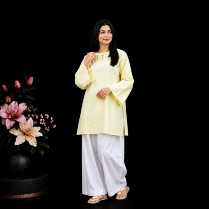 Buttercream Breeze Cotton Co-Ord Set