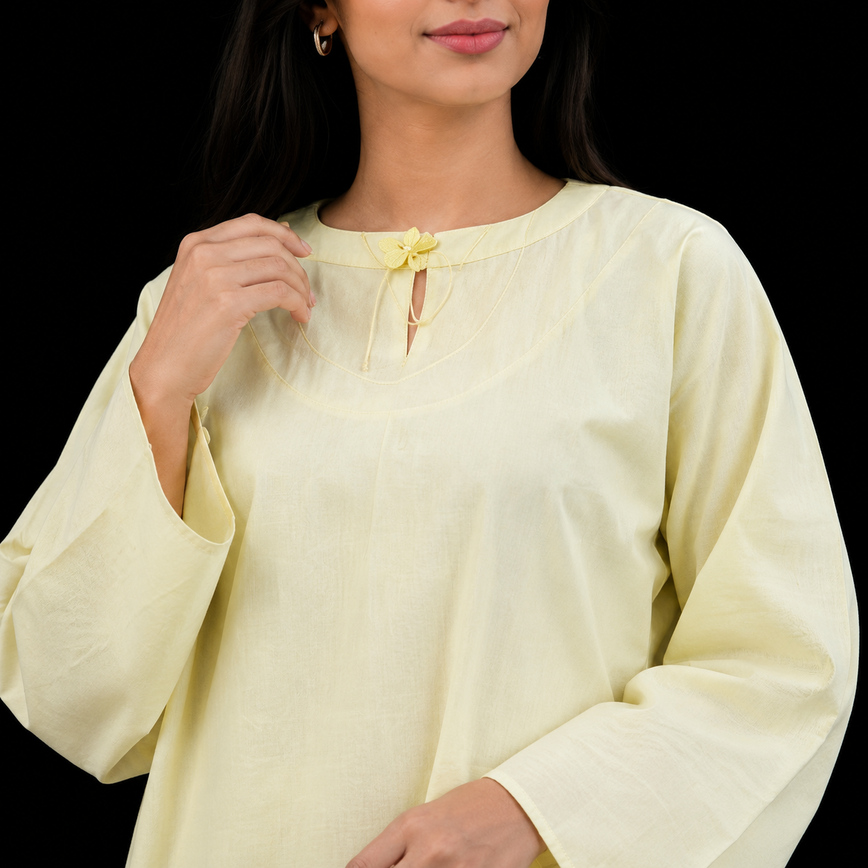 Buttercream Breeze Cotton Co-Ord Set