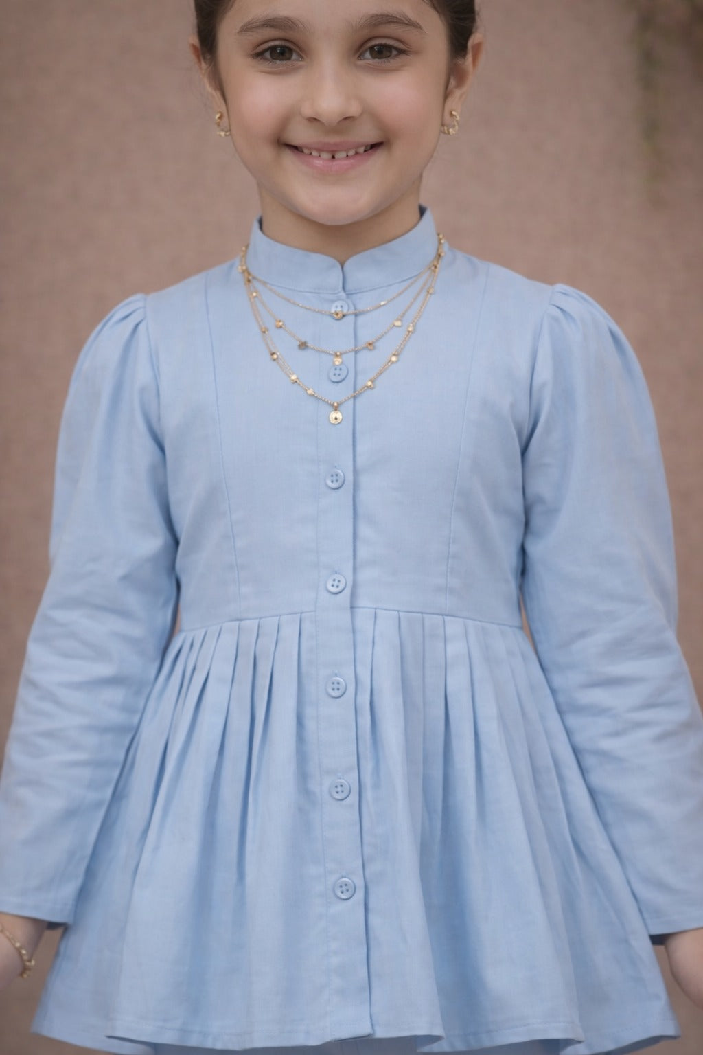 Little Grace in Blue
