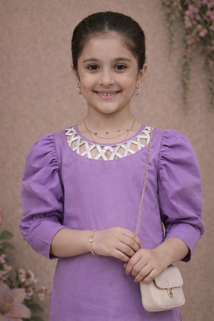 Lavender Lattice 2 Piece Set