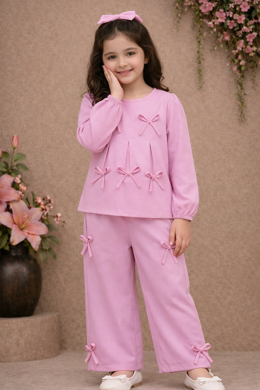 Pink Bow Co-Ord Set 🎀