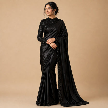 Shab-e-Noor Silk Saree