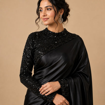 Shab-e-Noor Silk Saree