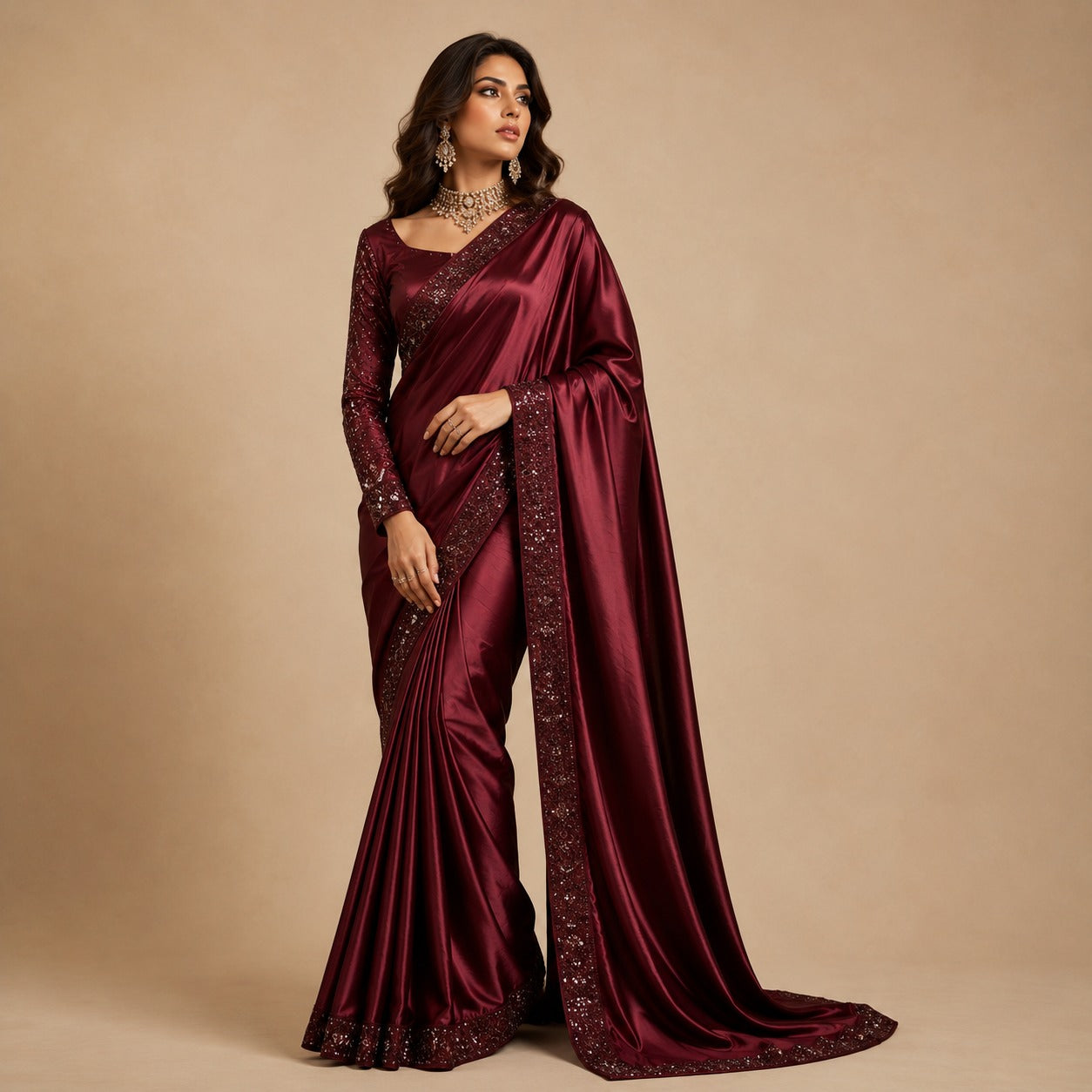 Mehfil-e-Rubab Silk Saree