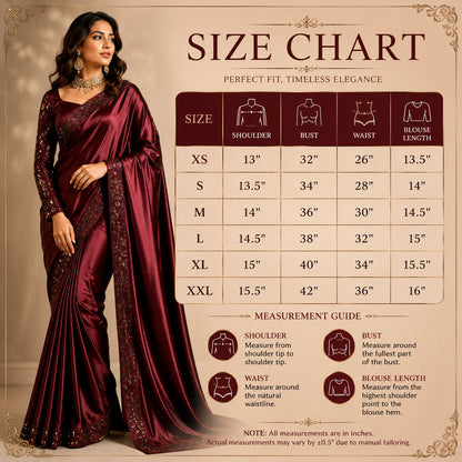 Mehfil-e-Rubab Silk Saree