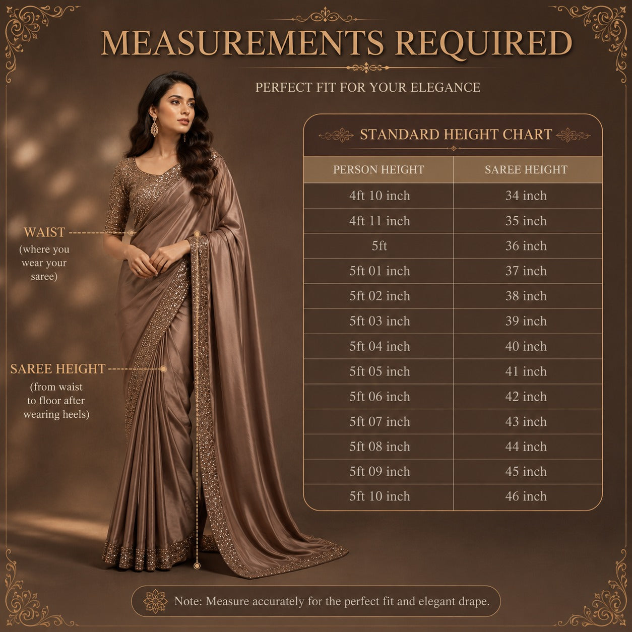 Mocha Royale Silk Saree