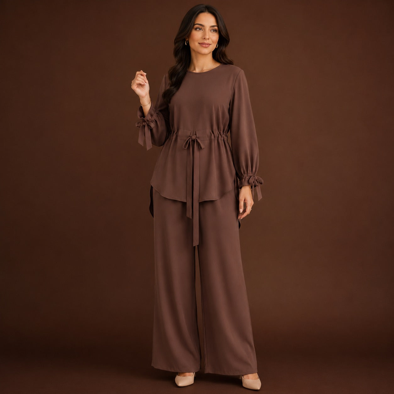 Mocha Muse Co-Ord Set