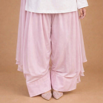 Blush Pearl Cotton Farshi Shalwar