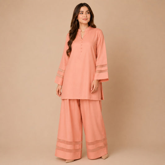 Peach Serenity Co-Ord Set