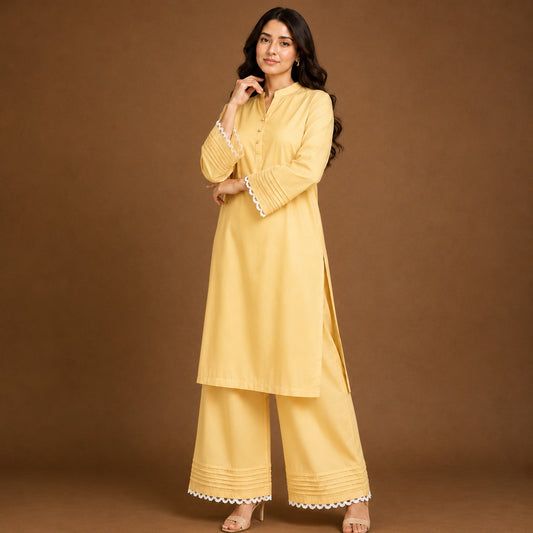 Butter Glow Kurta Set