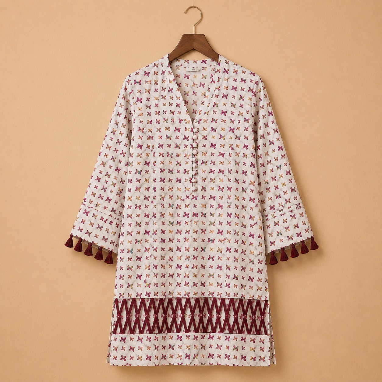 Butterfly Bliss Printed Kurta