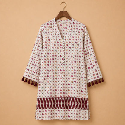 Butterfly Bliss Printed Kurta