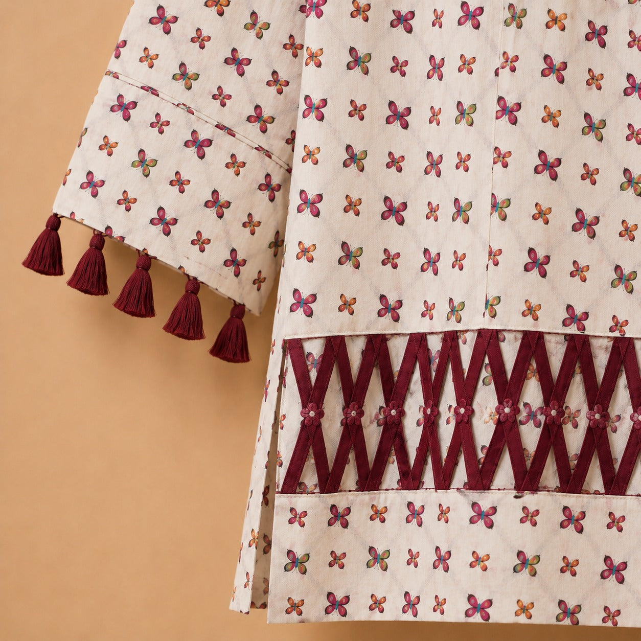 Butterfly Bliss Printed Kurta