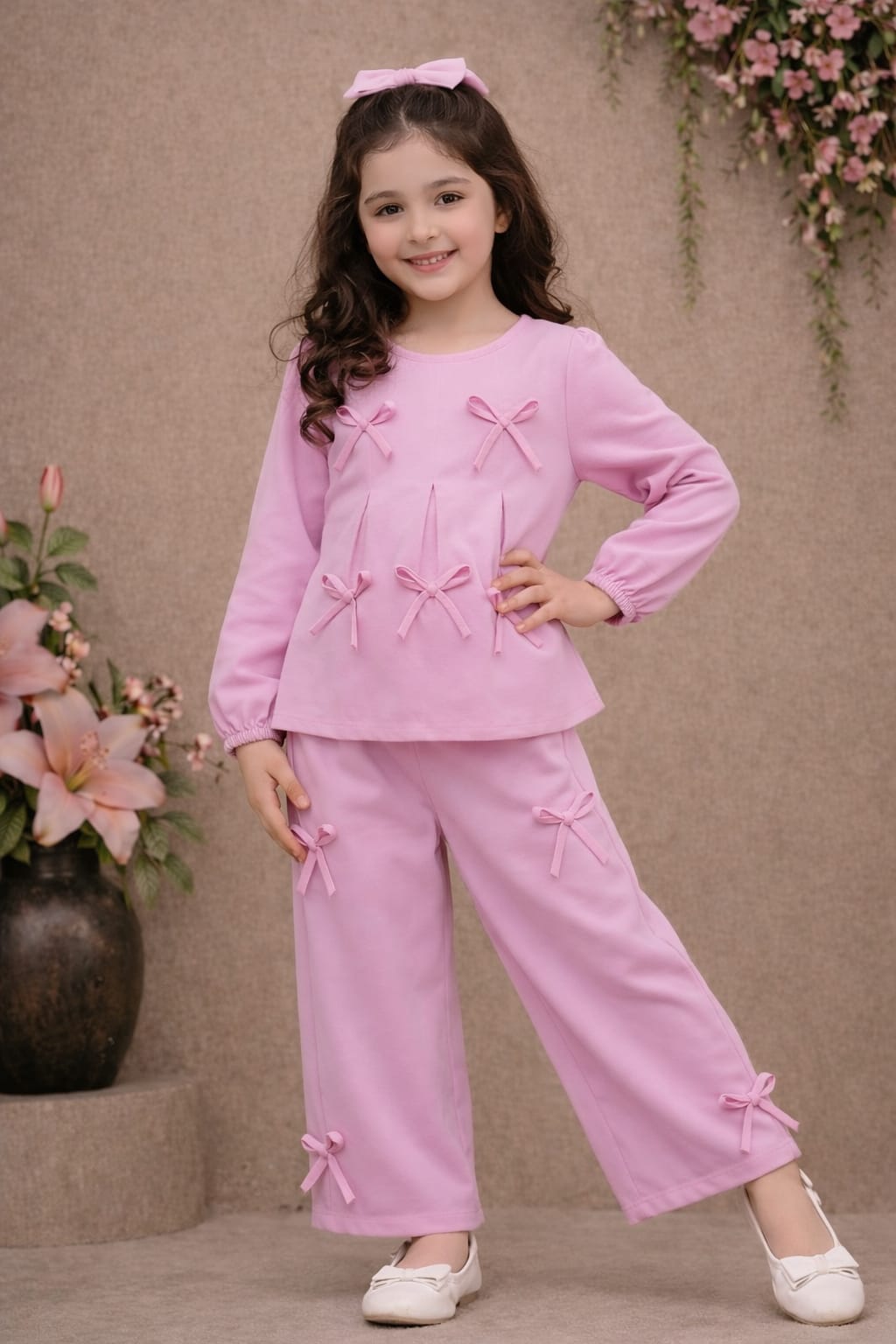 Pink Bow Co-Ord Set 🎀