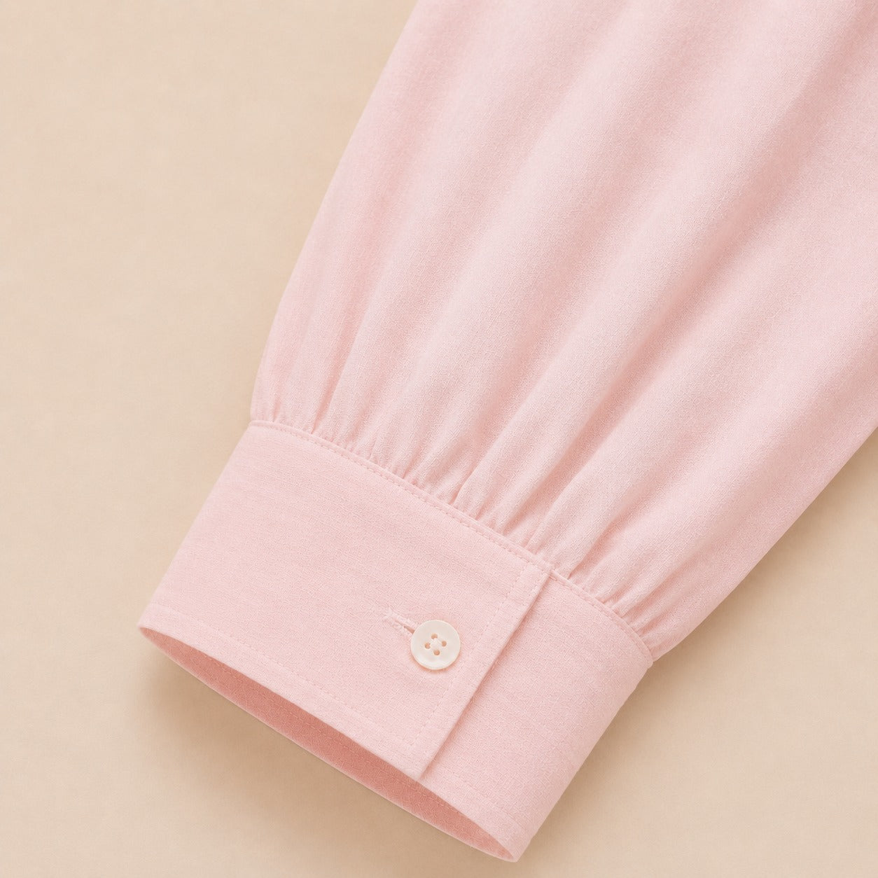 Baby Pink Cake Embroidered Cotton Shirt for Women | ZK Fitss
